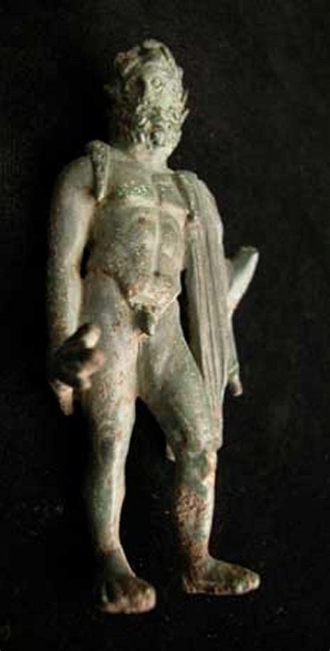 Roman Bronze Sculpture of Jupiter, 2nd Century CE - 3rd Century CE For Sale at 1stDibs