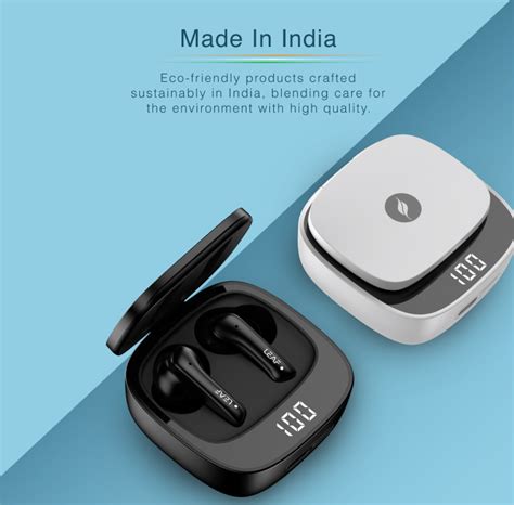 Leaf Buds X614 Wireless Earbuds with ANC (Pure White)