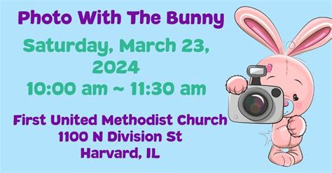 Photos With The Easter Bunny, First United Methodist Church of Harvard ...