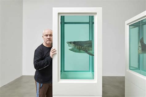 Damien Hirst formaldehyde animal works made in 2017 dated to the 1990s ...