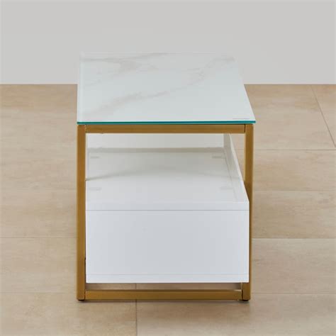 Buy Velvetica TV Unit - White from Home Centre at just INR 83950.0