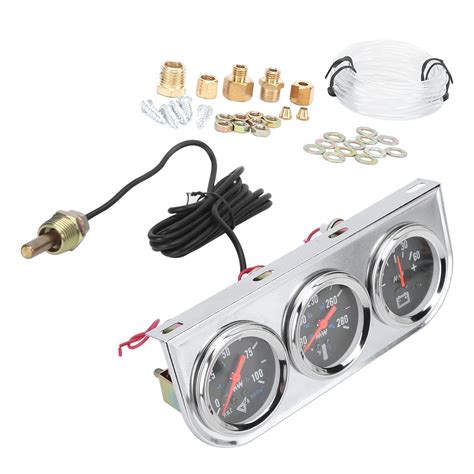 Triple Gauge Set,2in Triple Gauge Set 3‑in‑1 Water Temp Oil Pressure ...