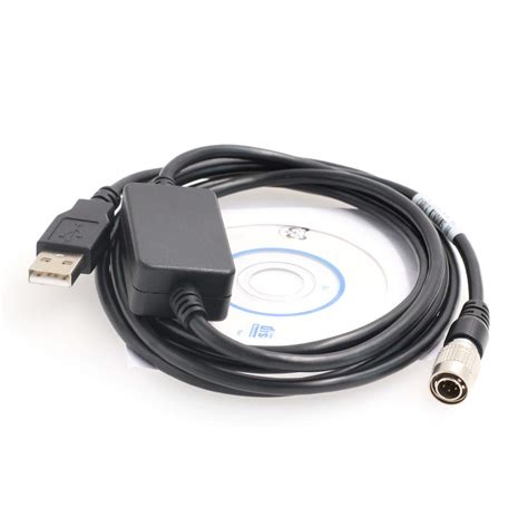 SZRMCC Hirose 6 Pin to USB PC Win10 Data Cable for Sokkia Topcon Gowin ...