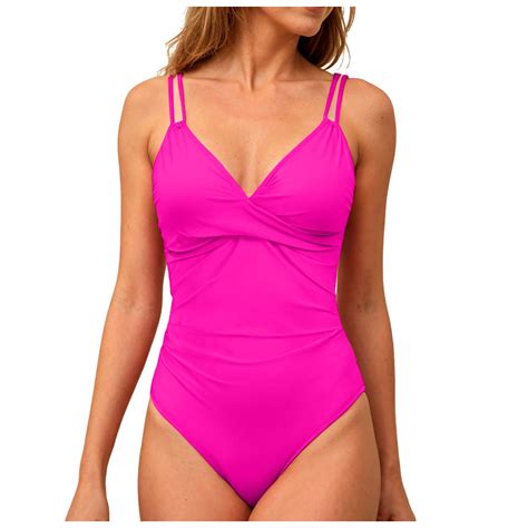adviicd Modest Swimsuits for Women Women's One Piece Swimsuit Tummy ...