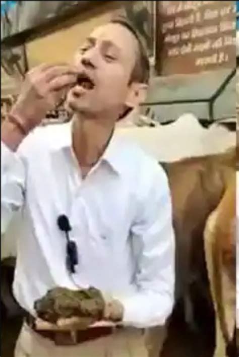 Viral video: Haryana Doctor Eats Cow Dung And Claims It Purifies Body ...