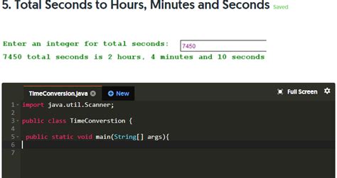 Image result for Java Assignment Seconds since Midnight
