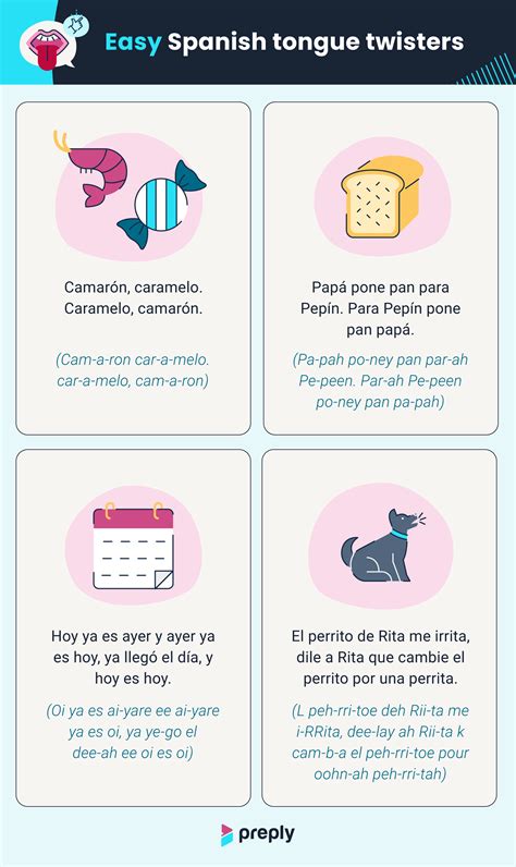 30 Spanish Tongue Twisters to Practice Pronunciation