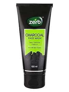 Zerb Activate Charcoal Face Wash Instant Deep Cleansing Formula for All ...