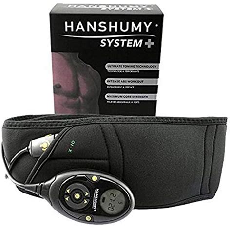Buy HANSHUMY EMS Abdominal Belt, Bullbull Vibrating Belt, EMS Abdominal ...