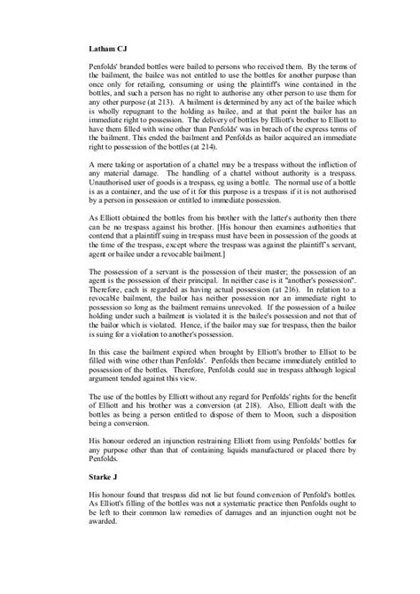 Image result for Example of Legal Case Notes