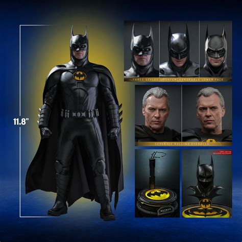 Michael Keaton's Batman Gets a Hot Toys Figure