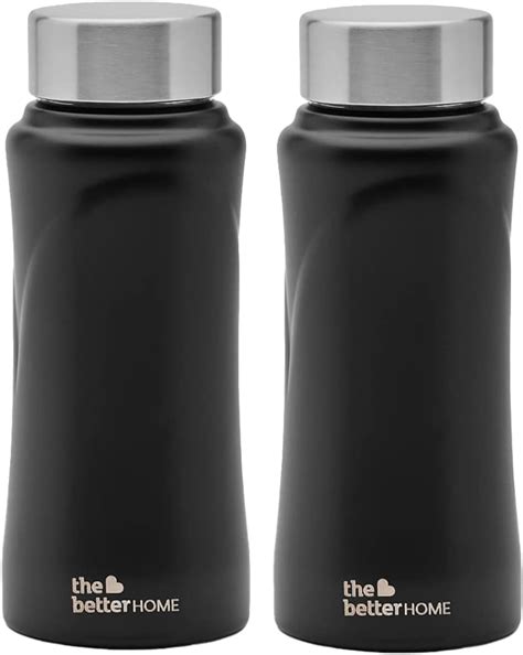 NIRLON Stainless Steel Water Bottle with Inner Steel and Outer Plastic ...