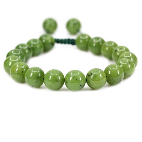 White Whale 8mm Round Beads Adjustable Braided Macrame Tassels Chakra ...