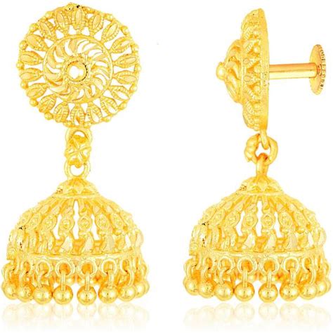 5 Gram Gold Earrings - Buy 5 Gram Gold Earrings online at Best Prices ...