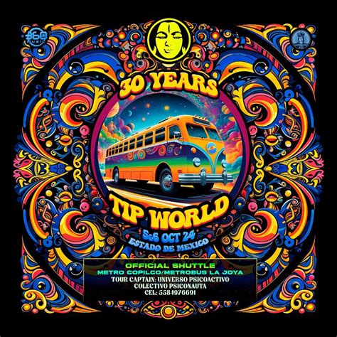 30 YEARS TIP WORLD @ TOUR OFICIAL CDMXSUR COPILCO / MB LA JOYA, Metro ...