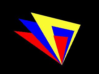 Notice the "jaggies"(jagged edges) in image; they are unavoidable hence ...