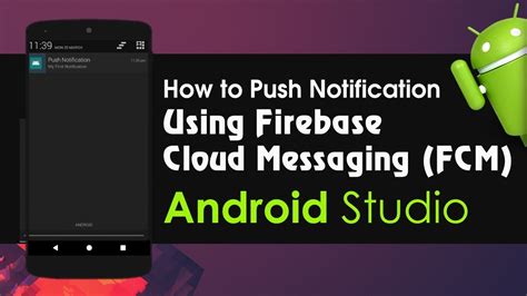 Image result for How to Perform Push Notification Using Firebase Visual Code and Android Studio