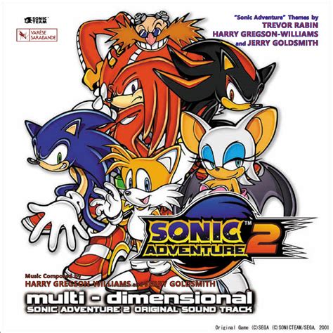 Sonic Adventure 2 Original Soundtrack (2001) by psycosid02 on DeviantArt