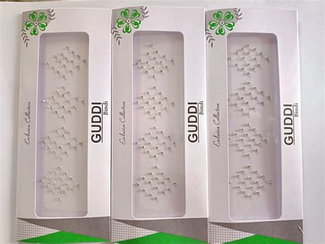 advancedestore Small White Diamond Cut Tiny Rhinestone Bindi Wedding ...