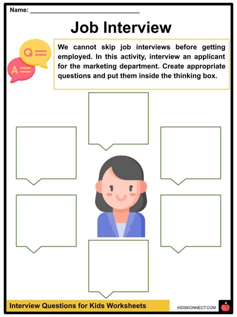 Image result for Mock Interview Printable Worksheets