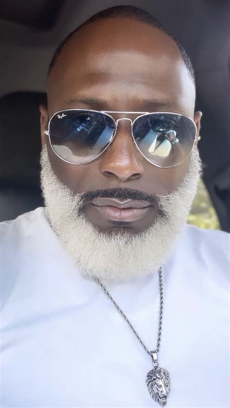 Black Men Beards, Handsome Black Men, Grey Hair Black Man, Bald Black ...