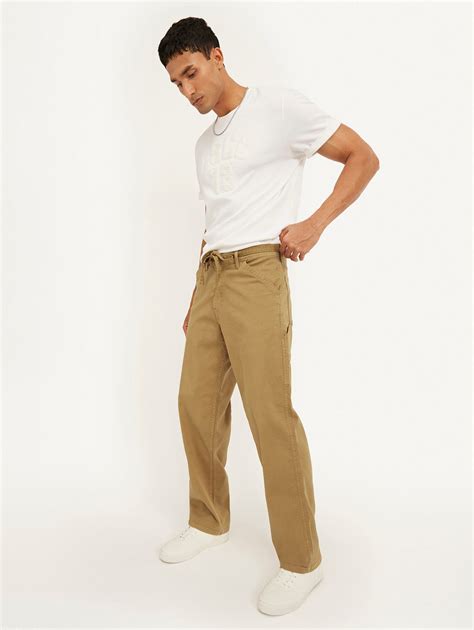 Men's Brown Silver Tab Baggy Mid Rise Jeans – Levis India Store