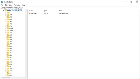 Hkey Classes Root 的图像结果