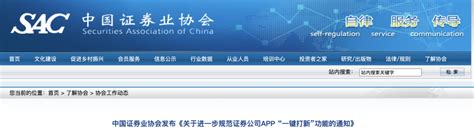 中国证券业协会将进一步规范证券公司App“一键打新”功能-盐城新闻网