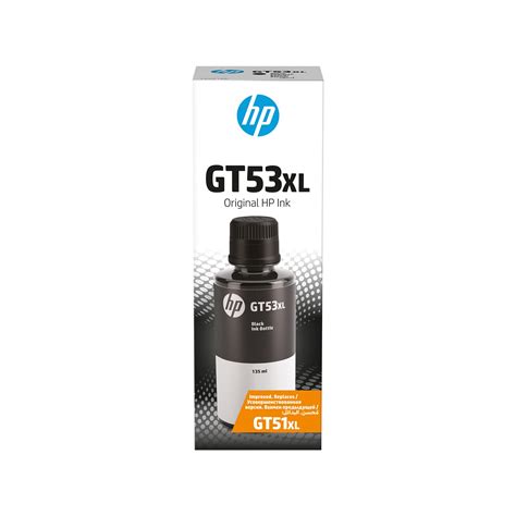 HP GT53XL 135-ml Black Original Ink Bottle : Amazon.in: Computers ...