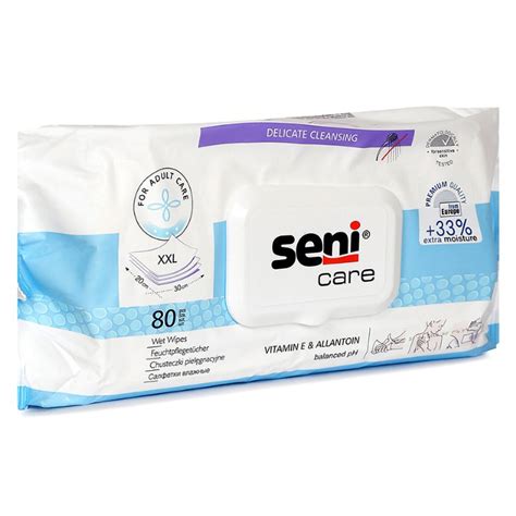 Seni Care Cleansing Wet Wipes, 80 Count Price, Uses, Side Effects ...