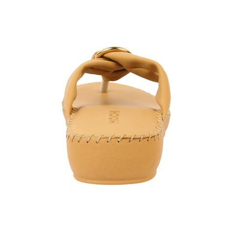 Buy Mochi Women Beige Casual Flip-Flops Online | SKU: 44-154-20-36 ...