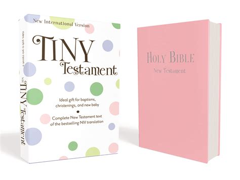 Niv Tiny Testament Bible New Testament Leathersoft Pink | Desertcart INDIA