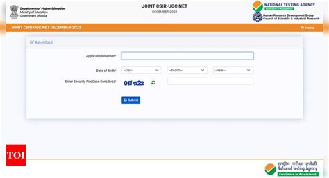 CSIR UGC NET 2023 Admit Card for December Exam Released; Download Here ...