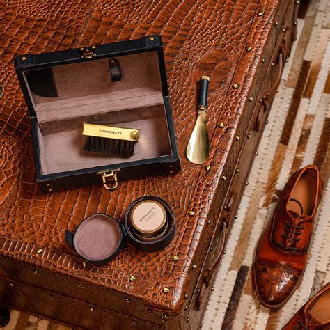 Buy Savvy Shoe Care Kit Blue Complete Shoe Care Set Online - Three ...