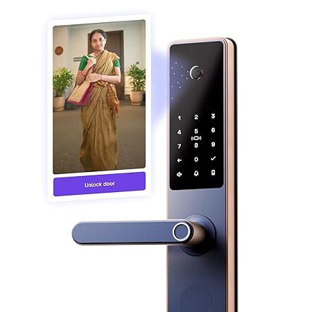Native by Urban Company Lock Pro Smart Door Lock with in-Built HD ...