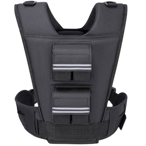 APEXUP Adjustable Weighted Vest with Reflective Stripe, Iron Weights ...