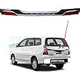 Vansh Trade INNOVA Back Dicky Tail Rear Number Plate Chrome Garnish ...