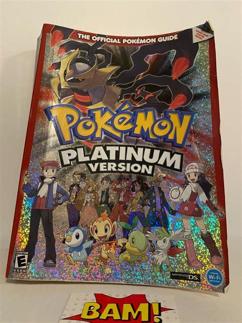 Pokemon Platinum Pokedex and Info Book