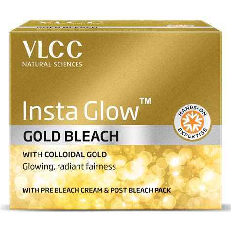 Buy VLCC Insta Glow Gold Bleach 30 gm | 19 Minutes Delivery | Apollo ...
