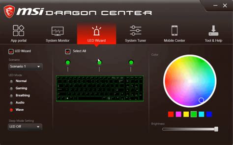 Image result for Customize MSI Keyboard Color