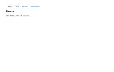 Image result for Create Bootstrap Tabs in .Net Core