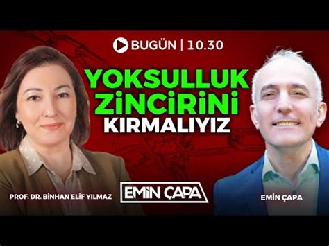 #CANLI Yoksulluk Zincirini Kırmalıyız | Prof. Dr. Binhan Elif Yılmaz ...