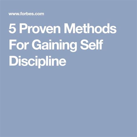 Self-Discipline Methods 的图像结果