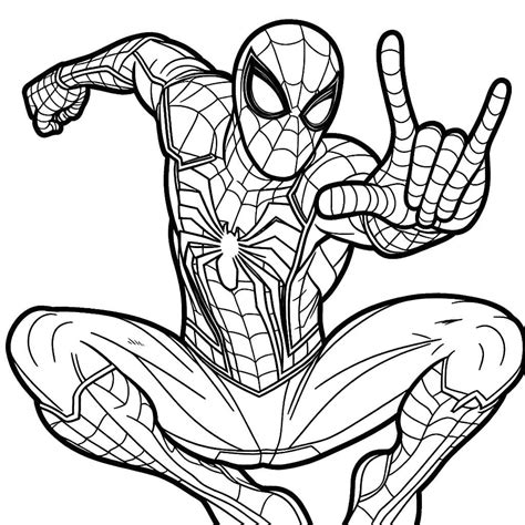 Spiderman Coloring Pages 50 - Coloring Pages Gem