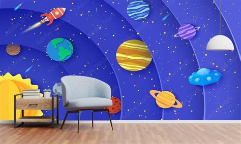 Appealing Solar System 3D Design Wallpaper – Myindianthings