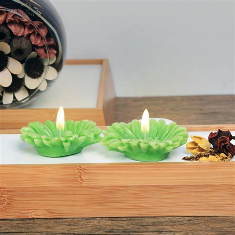 Buy Splendid Redolance Forest Mist Floating Candle- Set Of 2 - 9 CM ...