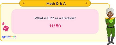 What is 0.22 as a Fraction [Solved]