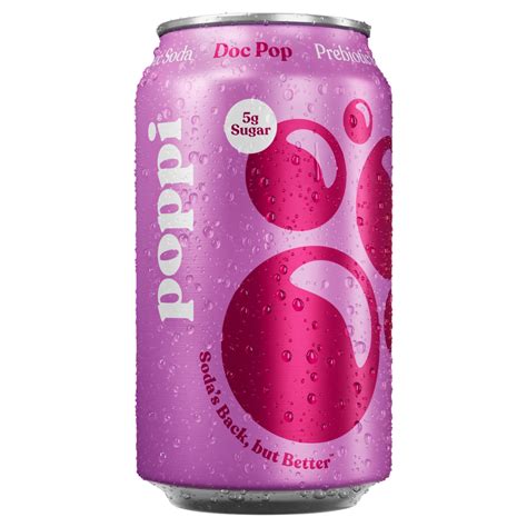 Poppi Doc Pop Prebiotic Soda - 12fl.oz (355ml) – Poppin Candy