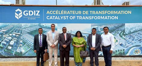 HC G. Balasubramanian visit the Glo-Djigbé Industrial Zone (GDIZ) a ...