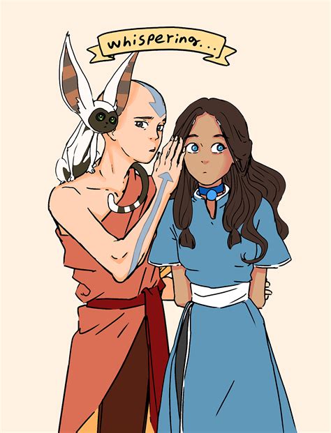 Aang and katara by ANS1478 on DeviantArt